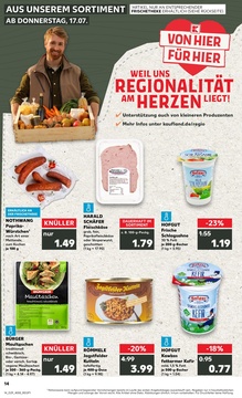 Kaufland Prospekt - Regionale Angebote ab 17.07.