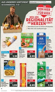Kaufland Prospekt - Regionale Angebote ab 17.07.