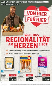 Kaufland Prospekt - Regionale Angebote ab 17.07.