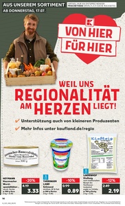 Kaufland Prospekt - Regionale Angebote ab 17.07.