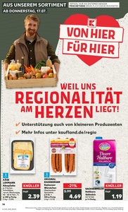 Kaufland Prospekt - Regionale Angebote ab 17.07.