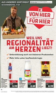 Kaufland Prospekt - Regionale Angebote ab 17.07.