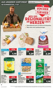 Kaufland Prospekt - Regionale Angebote ab 17.07.