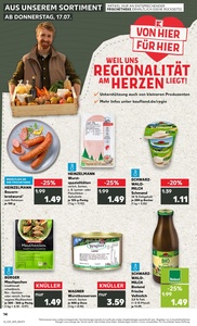 Kaufland Prospekt - Regionale Angebote ab 17.07.