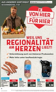 Kaufland Prospekt - Regionale Angebote ab 17.07.