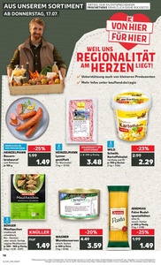 Kaufland Prospekt - Regionale Angebote ab 17.07.