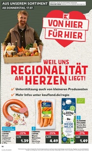 Kaufland Prospekt - Regionale Angebote ab 17.07.