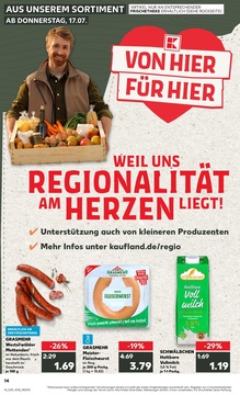 Kaufland Prospekt - Regionale Angebote ab 17.07.
