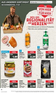 Kaufland Prospekt - Regionale Angebote ab 17.07.