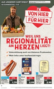 Kaufland Prospekt - Regionale Angebote ab 17.07.