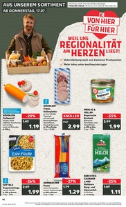 Kaufland Prospekt - Regionale Angebote ab 17.07.