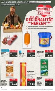 Kaufland Prospekt - Regionale Angebote ab 17.07.