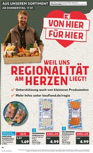 Kaufland Prospekt - Regionale Angebote ab 17.07.