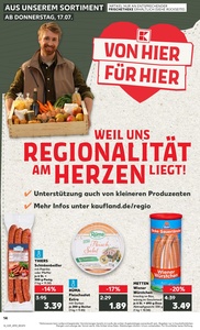 Kaufland Prospekt - Regionale Angebote ab 17.07.