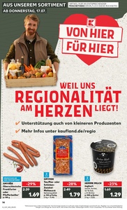 Kaufland Prospekt - Regionale Angebote ab 17.07.
