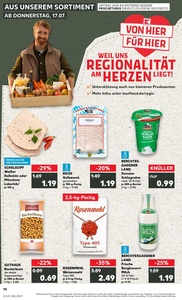 Kaufland Prospekt - Regionale Angebote ab 17.07.