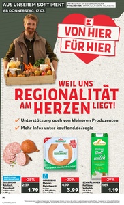 Kaufland Prospekt - Regionale Angebote ab 17.07.
