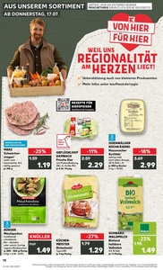 Kaufland Prospekt - Regionale Angebote ab 17.07.