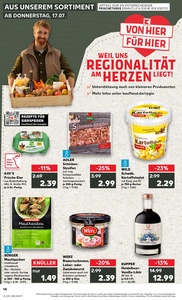 Kaufland Prospekt - Regionale Angebote ab 17.07.