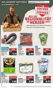 Kaufland Prospekt - Regionale Angebote ab 17.07.