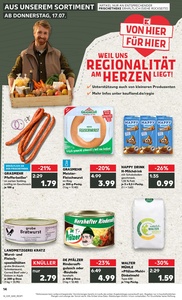 Kaufland Prospekt - Regionale Angebote ab 17.07.