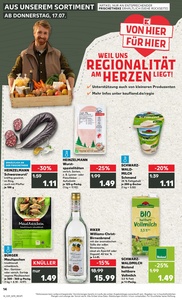 Kaufland Prospekt - Regionale Angebote ab 17.07.