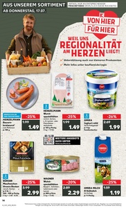 Kaufland Prospekt - Regionale Angebote ab 17.07.