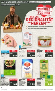 Kaufland Prospekt - Regionale Angebote ab 17.07.
