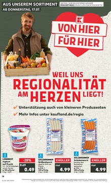 Kaufland Prospekt - Regionale Angebote ab 17.07.