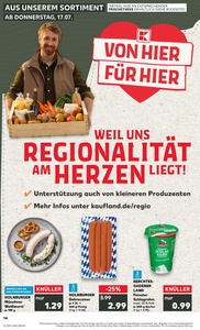 Kaufland Prospekt - Regionale Angebote ab 17.07.