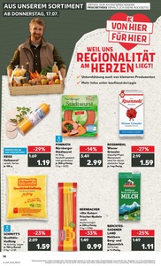 Kaufland Prospekt - Regionale Angebote ab 17.07.