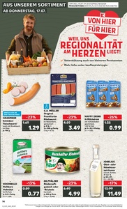 Kaufland Prospekt - Regionale Angebote ab 17.07.