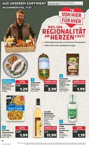 Kaufland Prospekt - Regionale Angebote ab 17.07.