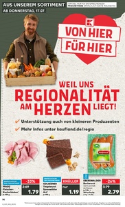 Kaufland Prospekt - Regionale Angebote ab 17.07.