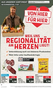 Kaufland Prospekt - Regionale Angebote ab 17.07.