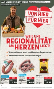 Kaufland Prospekt - Regionale Angebote ab 17.07.