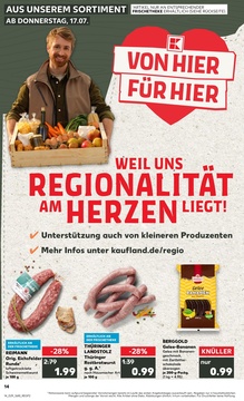 Kaufland Prospekt - Regionale Angebote ab 17.07.