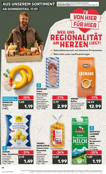 Kaufland Prospekt - Regionale Angebote ab 17.07.