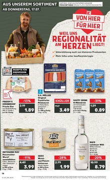 Kaufland Prospekt - Regionale Angebote ab 17.07.