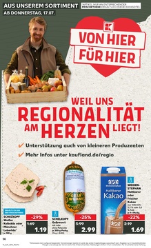 Kaufland Prospekt - Regionale Angebote ab 17.07.
