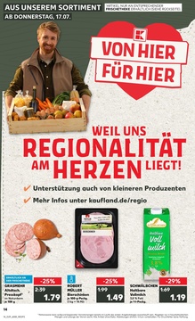 Kaufland Prospekt - Regionale Angebote ab 17.07.