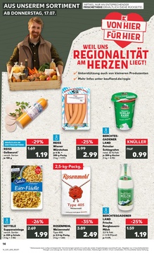 Kaufland Prospekt - Regionale Angebote ab 17.07.