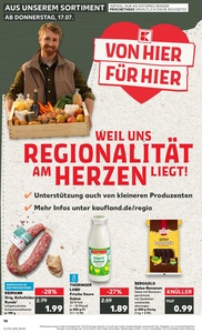 Kaufland Prospekt - Regionale Angebote ab 17.07.