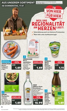 Kaufland Prospekt - Regionale Angebote ab 17.07.