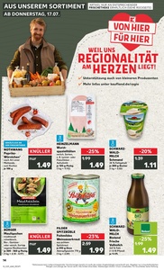 Kaufland Prospekt - Regionale Angebote ab 17.07.
