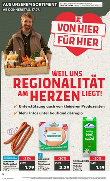 Kaufland Prospekt - Regionale Angebote ab 17.07.