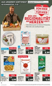 Kaufland Prospekt - Regionale Angebote ab 17.07.