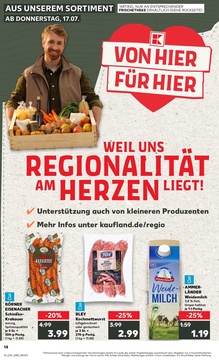 Kaufland Prospekt - Regionale Angebote ab 17.07.