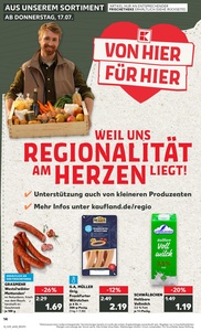 Kaufland Prospekt - Regionale Angebote ab 17.07.