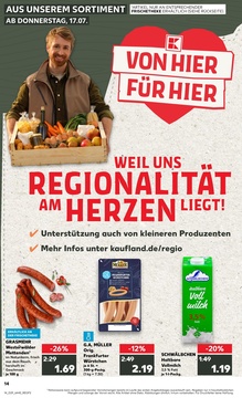 Kaufland Prospekt - Regionale Angebote ab 17.07.